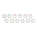 Surefire SOCOM Shim Kit Stainless 5/8X24 Set of 12 - SureFire