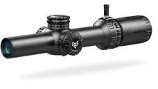 Swamp Fox Optics Arrowhead LPVO Rifle Scope 1-10x24mm SFP Guerrilla MIL Green Dot - Swampfox Optics