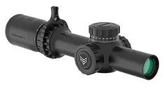 Swamp Fox Tomahawk II 1-4x24mm SFP Green Guerrilla Dot BDC Long Reticle - Swampfox Optics