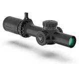 Swamp Fox Tomahawk II 1-4x24mm SFP Green Bright Fiber Optic Reticle - Swampfox Optics