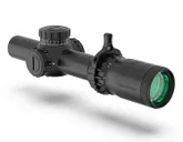 Swamp Fox Tomahawk II 1-6x24mm SFP Green Bright Fiber Optic Reticle - Swampfox Optics