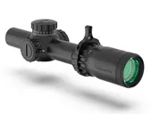 Swamp Fox Tomahawk II 1-6x24mm SFP Red Bright Fiber Optic Reticle - Swampfox Optics