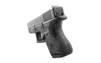 TALON Grips Inc Rubber  Grip  Black  Adhesive Grip  Glock Gen4 26  27  28  33  39 Medium Backstrap - TALON Grips