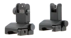 TacFire Low Profile Sight Set AR Platform Flip Up - TacFire