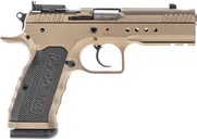 Tanfoglio Hexagon Tactical Stainless 9mm 4.45 Barrel 17-Rounds OR - Tanfoglio