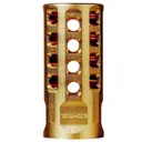 Tapco Muzzle Brake Gold .22 LR 1/2x28 for Ruger 10/22 - TAPCO