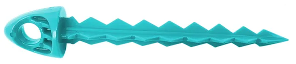 Targettack Teal Green 3 Polycarbonate Plastic Targets 6-Pack - Targettack