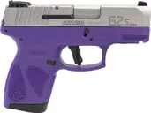 Taurus G2S Slim Dark Purple / Stainless 9mm 3.25 Barrel 7-Rounds - Taurus