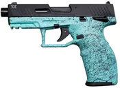 Taurus TX22 Gen2 Cyan Splatter .22 LR 4.1 Barrel 16/22-Rounds - Taurus