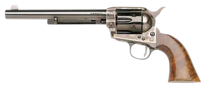 Taylors and Co 1873 Cattleman Case Color Hardened .45 Colt 7.5 Barrel 6-Rounds - Taylors and Company
