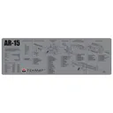 TekMat AR15 Cleaning Mat Grey - TekMat