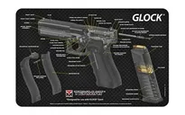 TekMat Armorer s Bench Mat Neoprene/Cloth GLOCK 17 Gen 4 Cutaway - TekMat