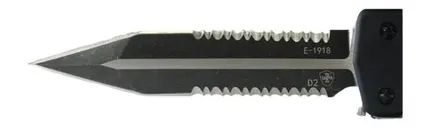 Templar Knife Gen III Rubber OTF 3.4 Part Serrated Dagger 440C Blade - Templar Knife