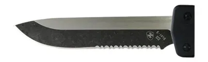 Templar Knife Gen III Small OTF Drop Point Part Serrated 440C SS Blade - Templar Knife