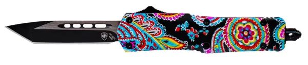 Templar Knife Quilt Small Multi-Color OTF 2.25 Blade - Templar Knife