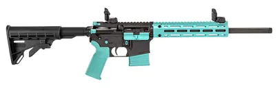 Tippmann Arms M4-22 LTE Robin s Egg Blue / Black .22 LR 16 Threaded Barrel 10-Rounds - Tippmann Arms