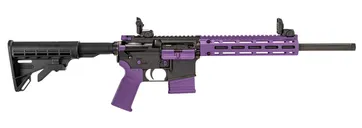 Tippmann Arms M4-22 LTE Black / Purple .22 LR 16 Threaded Barrel 10-Rounds - Tippmann Arms