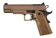 Tisas 1911 Duty DS Flat Dark Earth 9mm 5 Barrel 18-Rounds OR - Tisas