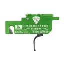 TriggerTech Diamond Green Two-Stage Flat Straight Trigger for Ruger Precision Rifle - TriggerTech