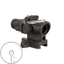 Trijicon 1.5x16S Compact ACOG Scope Red RTR 9mm PCC Reticle with Q-LOC Mount - Trijicon