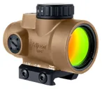 Trijicon MRO SD Coyote Tan 1x25mm 2 MOA Dot Low Mount - Trijicon