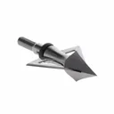 Truglo Broadhead Silver 100-Grain Big Game for Crossbow - Truglo