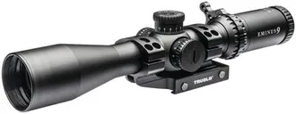 Truglo Eminus Riflescope 3-9x42mm Illuminated TacPlex Reticle Matte Black Finish Includes Mount 30mm - Truglo