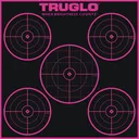 Truglo TARGET 5-BULL 12X12 PNK 6P - Truglo