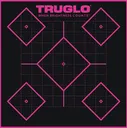Truglo TARGET 5-DIAMOND 12X12 PNK6 - Truglo