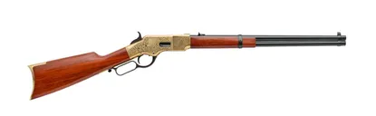 Uberti 1866 Yellowboy Deluxe Walnut / Brass .45 Colt 20 Barrel 10-Rounds - Uberti