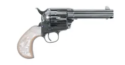 Uberti 1873 Cattleman Doc Nickel / Pearl .45 Colt 4.75 Barrel 6-Rounds - Uberti