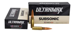 Ultramax Subsonic .338 ARC 300 Grain 20-Rounds HPBTM - Ultramax