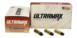 Ultramax Train & Defend .44 Rem Mag 240 Grain 50-Rounds Precision Plated Flat Point - Ultramax