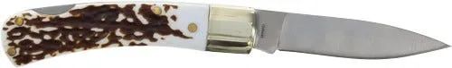 Uncle Henry Lockback Folder Bone 2.75 Blade - Uncle Henry