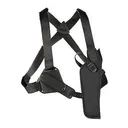 Uncle Mikes Verticle Shoulder Holster SZ 1 Black RH - Uncle Mikes