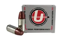 Underwood Ammo Backcountry Nickel-Plated Brass 9mm +P 147 Grain 20-Rounds HCFN - Underwood Ammo
