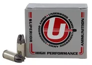 Underwood Ammo Xtreme Defense Platinum .380 ACP +P 68 Grain 20-Rounds Solid Monolithic - Underwood Ammo