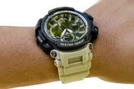 Uzi Accessories Shock Digital Watch Khaki - Uzi Accessories