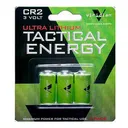 Viridian Tactical Energy + CR2 Lithium Battery 3-pack - Viridian