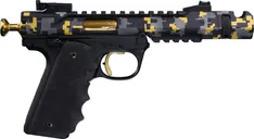 Volquartsen Black Mamba Black / Gold .22 LR 4.5 Threaded Barrel 10-Rounds - Volquartsen
