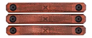 Woox M-LOK Rail Covers American Walnut 3 Slot 4.88 - Woox