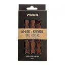 Woox M-LOK Rail Covers Micarta Green American Walnut 3-Pack - Woox
