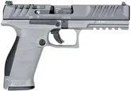 Walther PDP Optic Ready Gray 9mm 5 Barrel 18-Rounds 3-Dot White Sights - Walther Arms