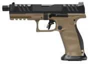 Walther PDP PRO SD Flat Dark Earth / Black 9mm 5.1 Threaded Barrel 10-Rounds - Walther Arms