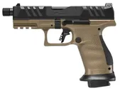 Walther PDP Pro SD Compact Flat Dark Earth / Black 9mm 4.6 Threaded Barrel 10-Rounds OR - Walther Arms