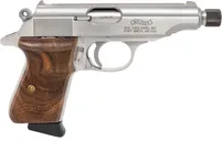 Walther PP SD Stainless .32 ACP 3.9 Threaded Barrel 8-Rounds - Walther Arms