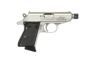 Walther PPK Stainless .32 ACP 3.3 Threaded Barrel 6-Rounds - Walther Arms