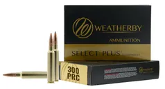 Weatherby Select Plus Brass .300 PRC 180 Grain 20-Rounds JHP - Weatherby