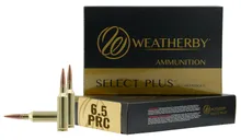 Weatherby Select Plus Brass 6.5 PRC 130 Grain 20-Rounds HPBT - Weatherby
