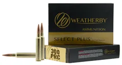 Weatherby Select Plus Brass .300 PRC 195 Grain 20-Rounds HPBT - Weatherby
